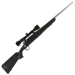 Savage Axis XP Bolt Action Rifle .243 Winchester 22" SS Barrel 4 Rounds Detachable Box Magazine Weaver 3-9x40 Riflescope Synthetic Stock Stainless Natural Matte Finish