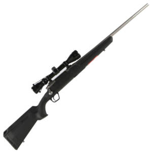 Savage Axis XP Bolt Action Rifle 6.5 Creedmoor 22" SS Barrel 4 Rounds Detachable Box Magazine Weaver 3-9x40 Riflescope Synthetic Stock Stainless Natural Matte Finish