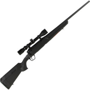 Savage Axis XP Bolt Action Rifle 6.5 Creedmoor 22" Barrel 4 Rounds Detachable Box Magazine Weaver 3-9x40 Riflescope Synthetic Stock Matte Black Finish