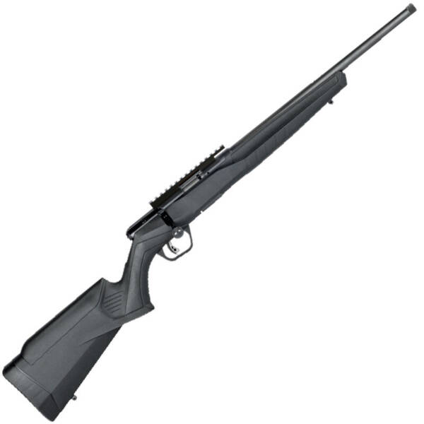 Savage B Series B22 FV-SR Bolt Action Rifle, .22 Long Rifle, 16.25" Barrel, 10 Rounds, Detachable Rotary Magazine, AccuTrigger, Synthetic Stock, Matte Black