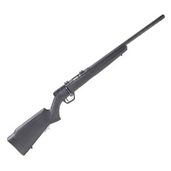 Savage B17 Bolt Action Rifle 17 HMR 21" Heavy Barrel 10 Rounds Synthetic Stock Black