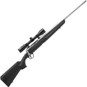 Savage Axis II XP Stainless Package Bolt Action Rifle .22-250 Rem 22" Barrel 4 Rounds with 3-9x40 Scope Matte Stainless Finish