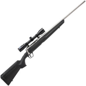 Savage Axis II XP Stainless Package Bolt Action Rifle .270 Win 22" Barrel 4 Rounds with 3-9x40 Scope Matte Stainless Finish
