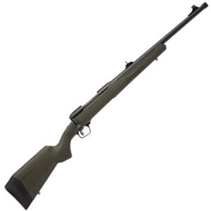 Savage 110 Hog Hunter .350 Legend Bolt Action Rifle 18" Threaded Barrel 4 Rounds Iron Sights OD Green Synthetic Stock with Adjustable LOP Matte Black Finish